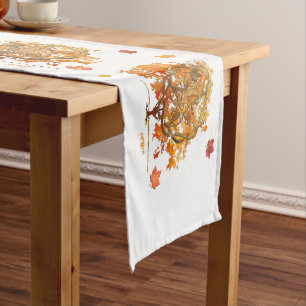 Chemin De Table Long Automne Equinox Pagan Wiccan