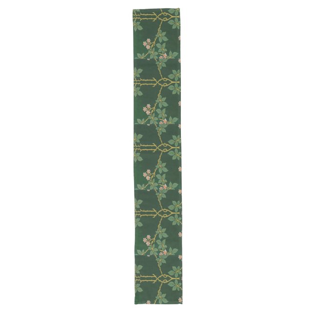 Chemin De Table Long Beau motif de textile, William Morris (Devant)