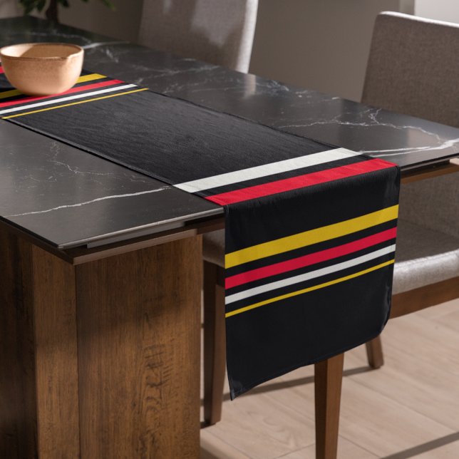 Chemin De Table Long Bleu Uniforme (table runner)