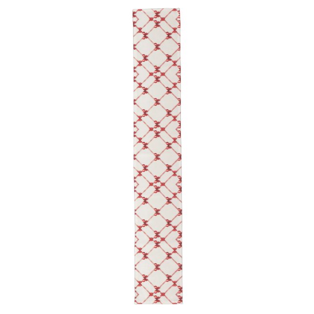 Chemin De Table Long Bow rouge (Devant)
