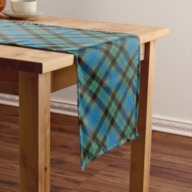 Chemin De Table Long Clan Guthrie Tartan (In Situ)