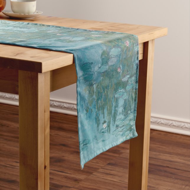 Chemin De Table Long Claude Monet - Nymphéas - Water Lilies - roses de (In Situ)