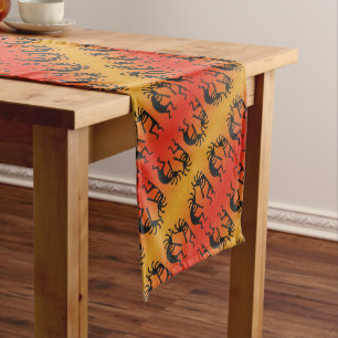 Chemin De Table Long Conception tribale de Kokopelli de motif de