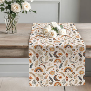 Chemin De Table Long Coureur Eclectique Rainbow Table pour une touche b