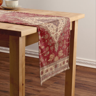 Chemin De Table Long Design de tapis persan