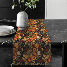Fleurs d'automne rustiques et coureur Citrouille