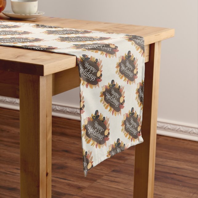 Chemin De Table Long Happy Thanksgiving (In Situ)