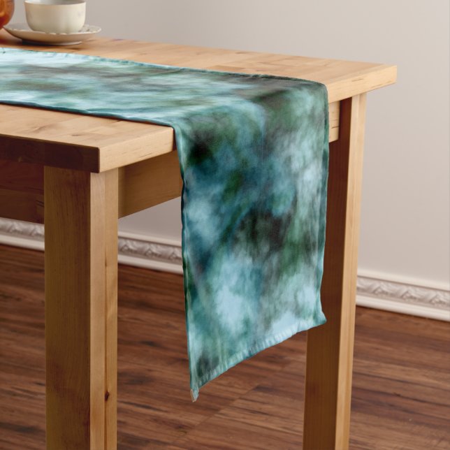 Chemin De Table Long Marbre bleu vert (In Situ)