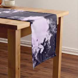 Chemin De Table Long Marbre pourpre