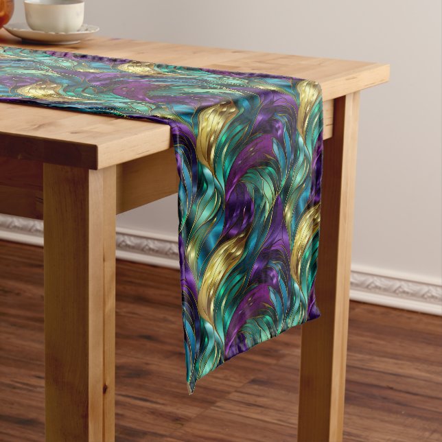 Chemin De Table Long Mardi Gras Print (In Situ)