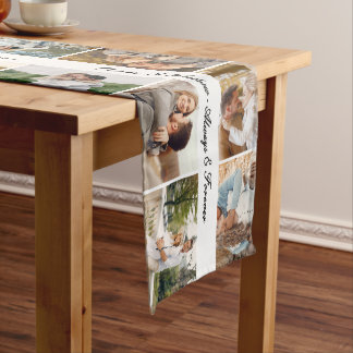 Chemin De Table Long Mariage personnalisé 22 Photos Toujours & Pour Tou