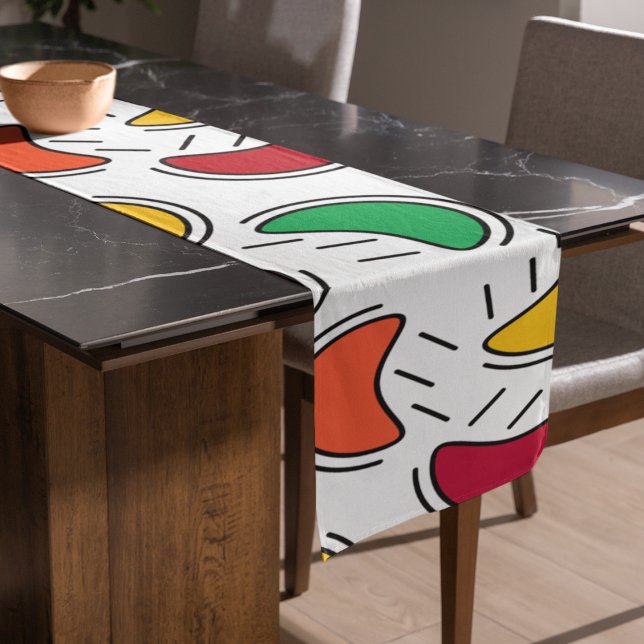 Chemin De Table Long Motif Fruit Candy (table runner)