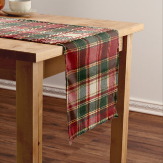 Chemin De Table Long Noël Tidings Plaid de Fêtes Classique