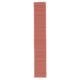 Chemin De Table Long Orange foncé avec bande noire