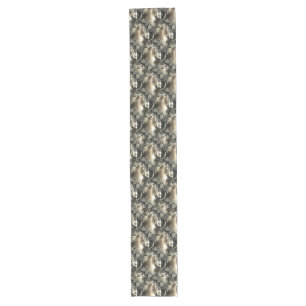 Chemin De Table Long Perles dorées