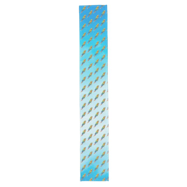 Chemin De Table Long Perroquet (Devant)