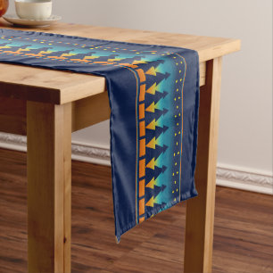 Chemin De Table Long Pines Sunset du Sud-Ouest bleu