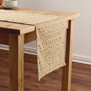 Chemin De Table Long Runes Table Runner
