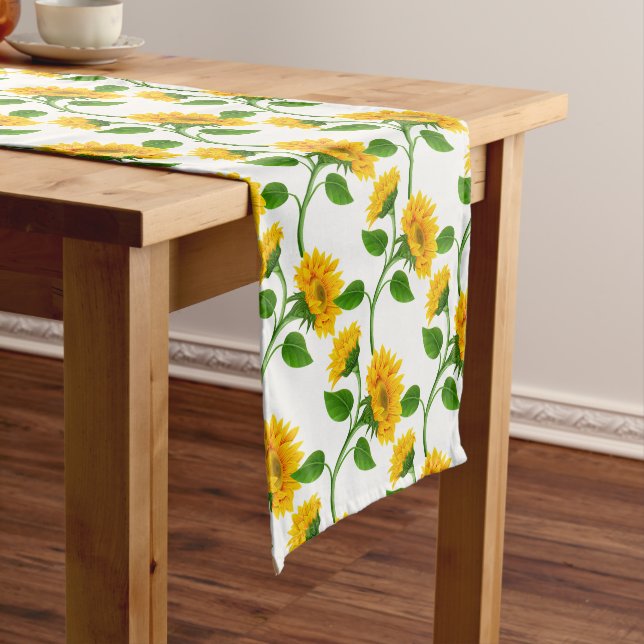Chemin De Table Long Runner-Sunflower Table Runner (In Situ)