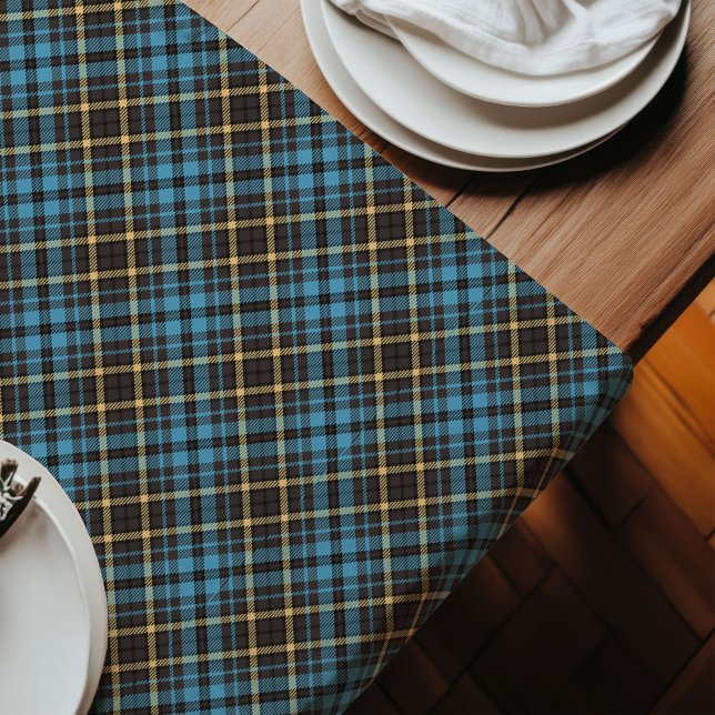 Chemin De Table Long Rustic Tartan Runner Un cadeau pour les rassemblem (Rustic Tartan Runner A Gift for Family Gatherings)