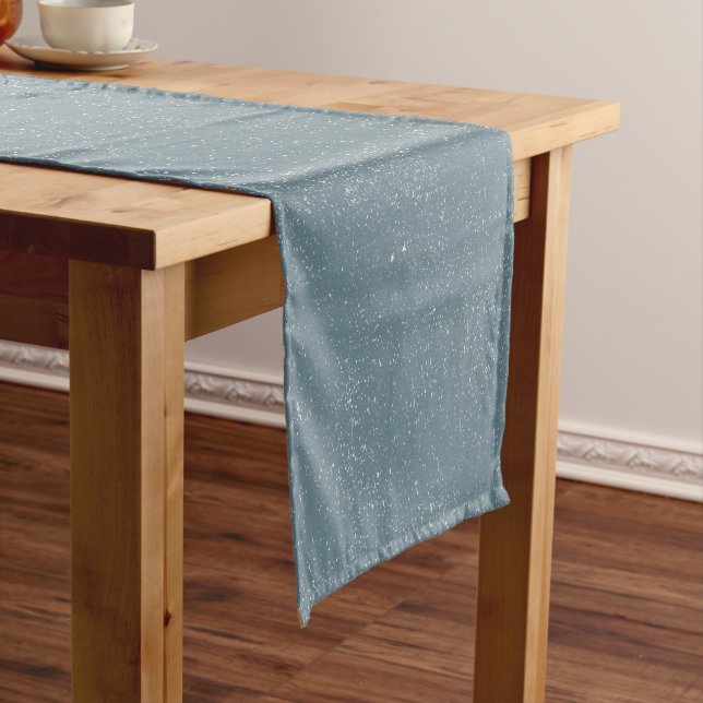 Chemin De Table Long Style Denim (In Situ)