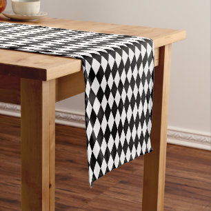 Chemin De Table Long Tableau Runner-Harlequin Diamond