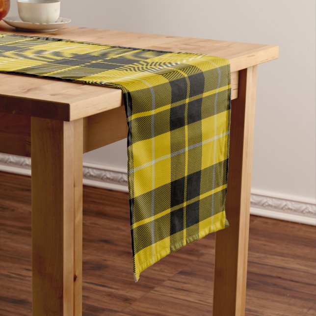 Chemin De Table Long Tartan Plaid (In Situ)