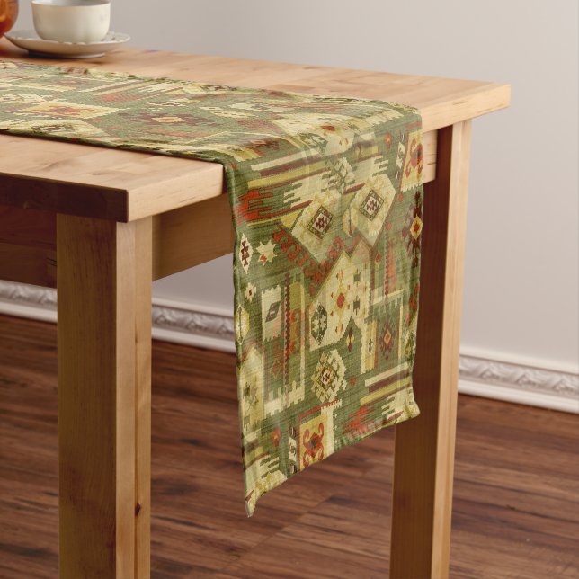 Chemin De Table Long tissu tribal amérindien I + vos idées (In Situ)