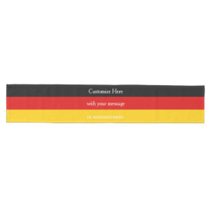 Chemin De Table Moyen Allemagne Couleurs du drapeau Noir Rouge Or Person
