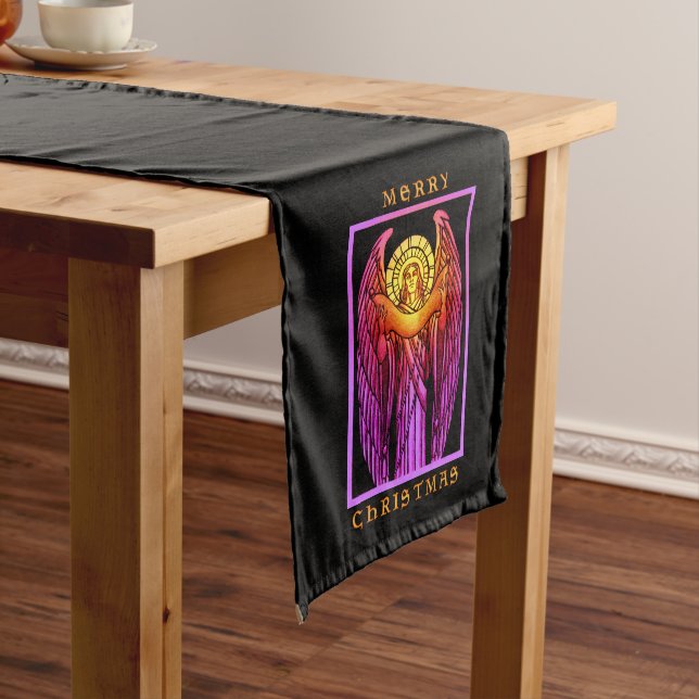Chemin De Table Moyen Angle en verre tendu (In Situ)