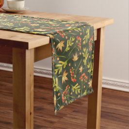 Chemin De Table Moyen Belles couleurs d'automne Feuille
