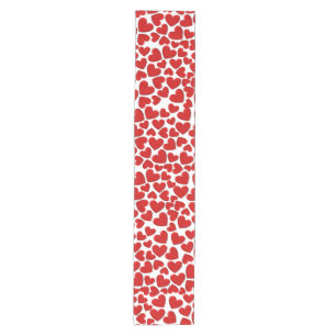 Chemin De Table Moyen Coeurs Puffy Personnalisables