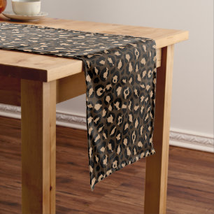 Chemin De Table Moyen Conception Série Léopard Classique 10