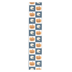 Chemin De Table Moyen Crânes et Citrouilles