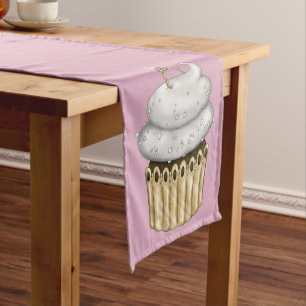 Chemin De Table Moyen Cupcake Fiançailles doux
