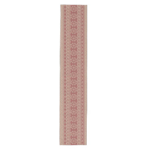 Chemin De Table Moyen Design Ethnique En Huile De Chilli Monochrome