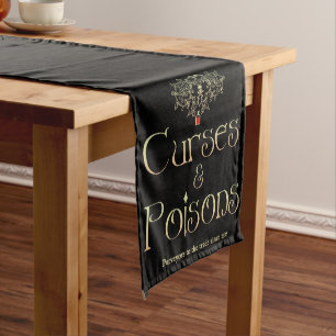 Chemin De Table Moyen Malédictions et Poisons