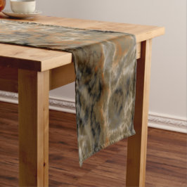 Chemin De Table Moyen Marbre doré