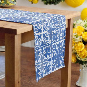 Chemin De Table Moyen Mariage ou Fête de Mariage en Carrelage Méditerran