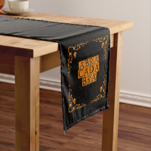 Chemin De Table Moyen Mot magique Abracadabra