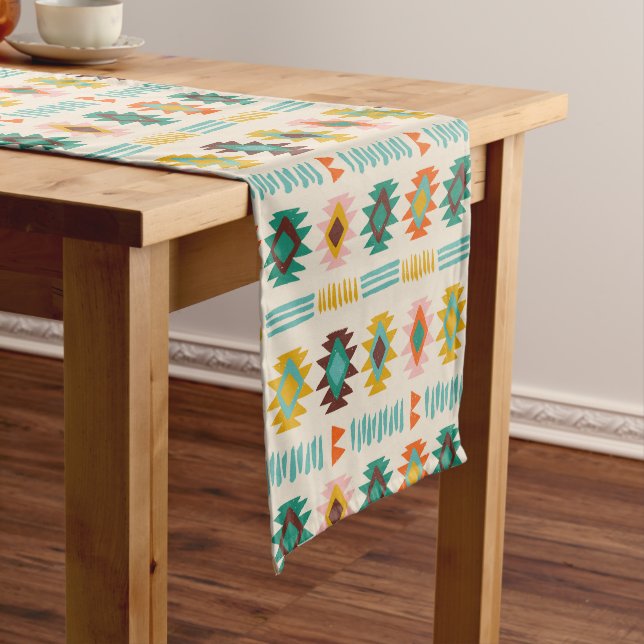 Chemin De Table Moyen Motif amérindien Navajo (In Situ)