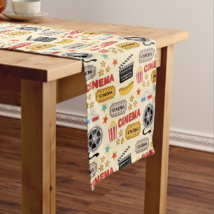 Chemin De Table Moyen Motif du cinéma