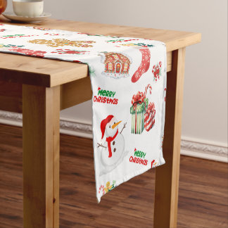 Chemin De Table Moyen Noël Motif sans ambages