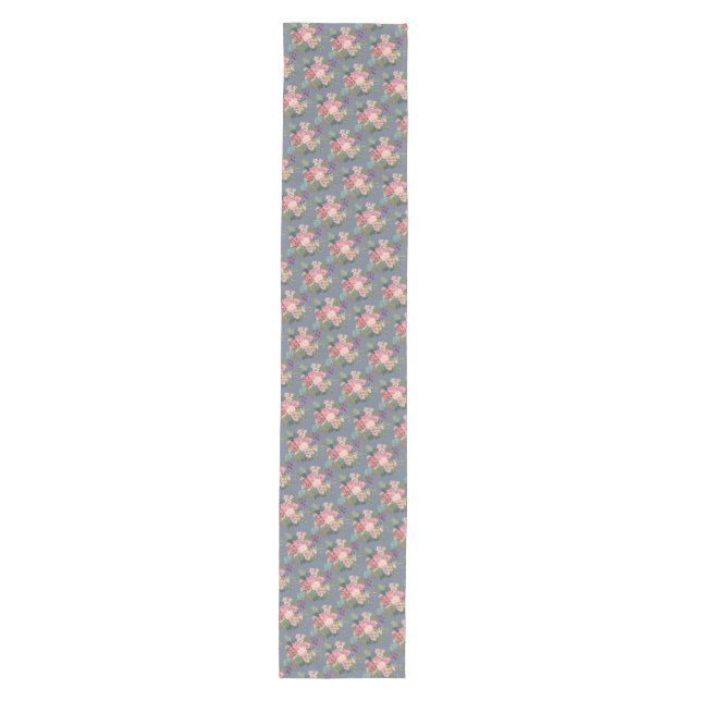 Chemin De Table Moyen Pièce de dessin Floral Runner (Devant)
