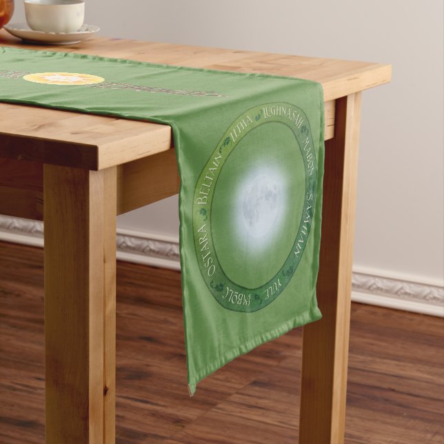 Chemin De Table Moyen Roue d'été de l'année Tissu d'autel (In Situ)