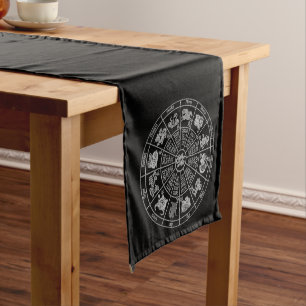 Chemin De Table Moyen Roue Zodiac de l'horoscope chinois