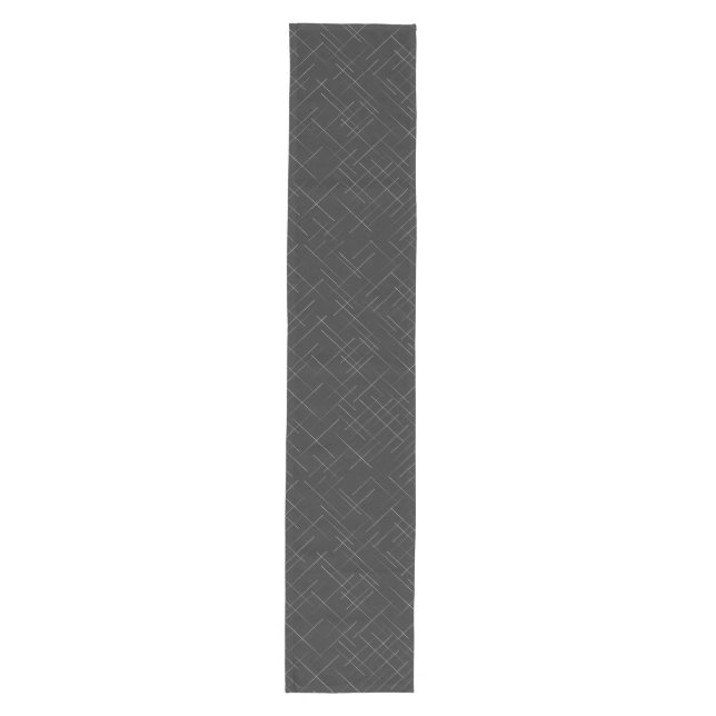 Chemin De Table Moyen Sketchy Pinstripes (Devant)