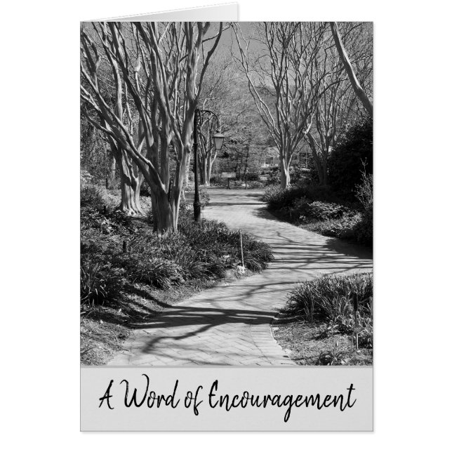 Chemin d'encouragement du verbe biblique (Devant)