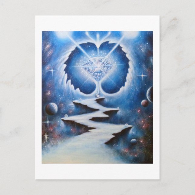 Chemin du coeur postkarte (Vorderseite)