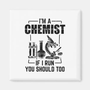 Chemin  Science Chemistry Students Geschenke Magnet